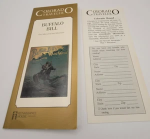 Folleto de colección Colorado Traveler, Buffalo Bill The Man and the Museum - Imagen 1 de 4
