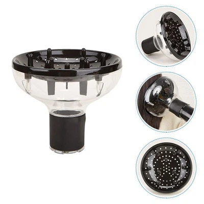  Blow Dryer Nozzle Attachment Diffuser Tip Hair Diffusers Universal - Image 1 of 4