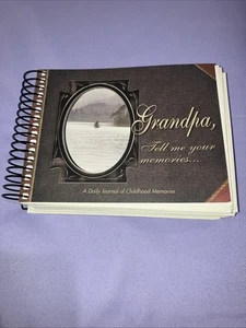 Grandpa, Tell Me Your Memories by Kathleen Lashier, spiral_bound Gift Book - Foto 1 di 8