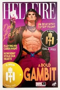 X-Men Hellfire Gala #1 David Nakayama Gambit Exclusive Trade Variant 2022 - Picture 1 of 11