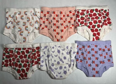 Hanna Andersson Organic Cotton Training Pants Lot – 6 Pair, Size Small Girls - Image 1 of 4