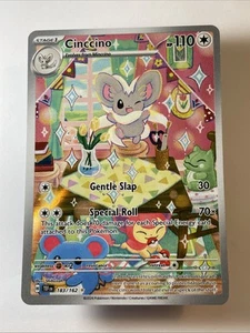 Cinccino 183/162 - Sv05: Temporal Forces Holo (NM+) - Picture 1 of 7