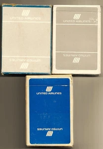 United Airlines Spielkarten (3 komplette Decks) - Bild 1 von 1