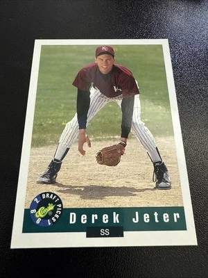 1992 CLASSIC DRAFT PICKS #6 DEREK JETER ROOKIE CARD RC NEW YORK YANKEES HOF - Image 1 of 4