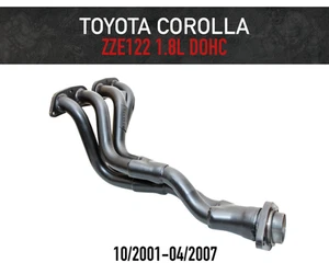 Headers / Extractors for Toyota Corolla VVTI 1ZZ-FE 1.8L (2001-2007) - Picture 1 of 3