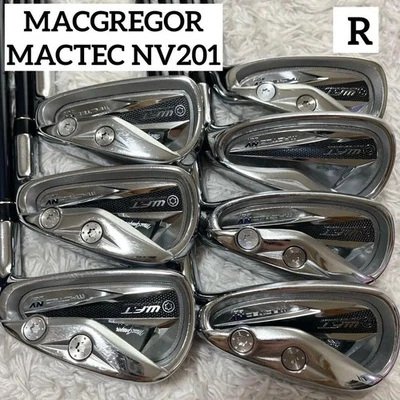 MacGregor MACTEC NV201 Irons #5-9,Pw,Sw(7Clubs)/NV-201IP/Flex:Regular - Image 1 of 4