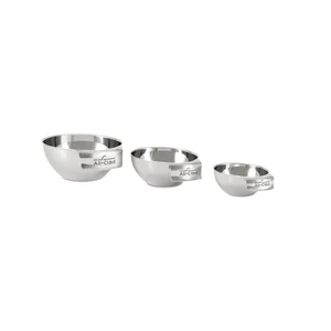 Set Mini Ciotola di Misurazione All-Clad Kitchen Essentials Acciaio Inox 3 Pezzi - Foto 1 di 6