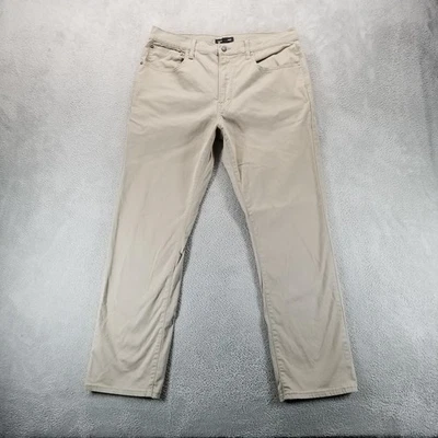 Lucky Brand Jeans Mens 36x32 Tan 223 Regular Straight Stretch Mid Rise - Image 1 of 4