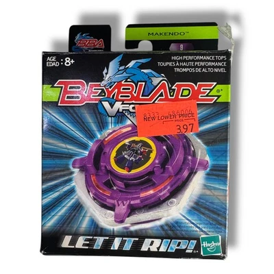 Beyblade V Force Makendo - Let It Rip 2003 Hasbro - Attack Type 9 C2 - NOVO ABERTO - Imagem 1 de 4