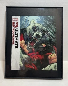 Ultimate Wolverine #4 Comic Wall Art Framed 8" X 10" - Picture 1 of 2