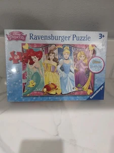 DISNEY Princess Heartsong 60 PC Glitter Jigsaw Puzzle for Kids Ravensburger NEW - Picture 1 of 3