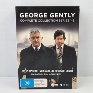 Inspector George Gently Complete Series 1-8 | DVD Box Set Martin Shaw BBC Reg 4 - Picture 1 of 7