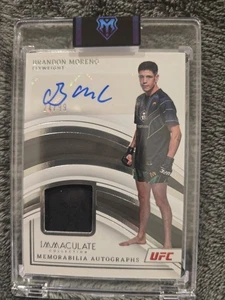 2023 Panini Immacolata Collezione UFC - Memorabilia Autografo Brandon Moreno /99 - Foto 1 di 2