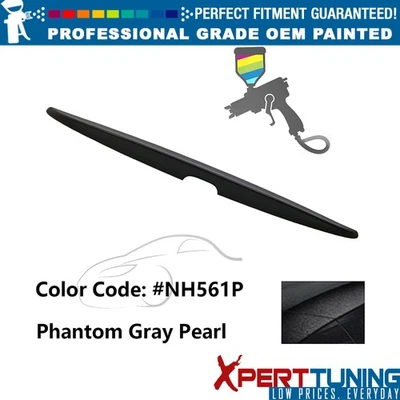 Fits 08-12 Honda Accord Sedan OE Style Trunk Spoiler ABS Painted #NH561P Gray - Imagem 1 de 4