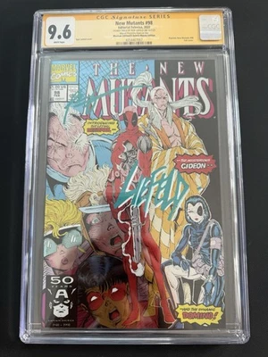 New Mutants CGC 9.6 Quinto Mundo Mexican foil edition - Signature Rob Liefeld - Image 1 of 3