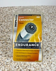 Hopkins 48510 Die Cast Plastic Housing 7-Blade Trailer Connector Kit - Picture 1 of 8