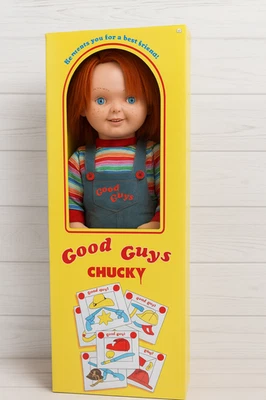 MUÑECA CHUCKY SPIRIT HALLOWEEN 30" tamaño real buenos chicos - ¡rara descontinuada! - ¡NUEVO! Foto 1 de 2