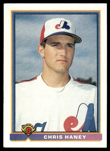 1991 Bowman Chris Haney Rookie Montreal Expos #443 - Picture 1 of 2
