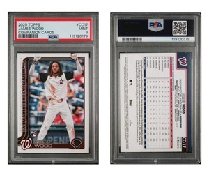 2024 Topps James Wood Companion Cards RC #CC17 PSA MINT 9 - Picture 1 of 1