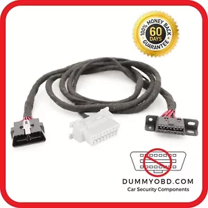 TOYOTA OBD port relocation extension diagnostic cable with Dummy OBD - Bild 1 von 2