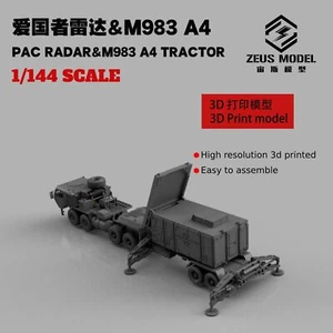 Unmontiert 1/144/72/87 Patriot Pac Radar & M983 Traktor Fahrzeug Harz Modellbausatz# - Bild 1 von 3