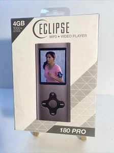 Eclipse 180 Pro GM 4GB MP3 Music, Video Player & Charging Cord. Factory Sealed. - Picture 1 of 4