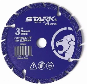 Rueda de corte de diamante Stark Pro-Series de 3 pulgadas, 25000 rpm 00505 - Imagen 1 de 2