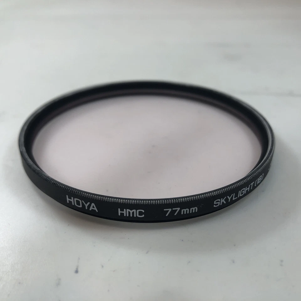 Hoya 77mm Multi-Coated Skylight 1B HMC Glass Lens Filter MC Skylight 1B - Image 1 of 3