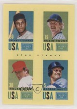 2014 Golden Age Star Stamps George Brett Nolan Ryan Orlando Cepeda Robin Yount