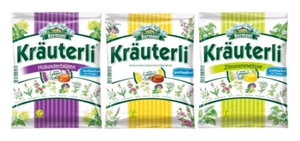 3x 125g Bermont Kräuterli ORIGINAL Bonbons ohne Zucker Vegan (375g) Holunder - Bild 1 von 1