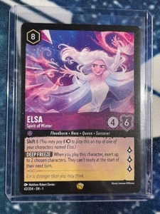 Elsa Spirit of Winter Disney Lorcana First Chapter #42/204 Non Foil Legendary - Picture 1 of 2