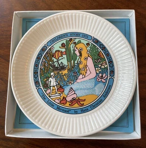Wedgwood Children’s Story 6” Plate “The Little Mermaid” By H.C. Andersen 1975 - Picture 1 of 5