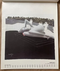 Dumont Pop Art 1975 Kalender Lithographie Paul Wunderlich Twilight - Bild 1 von 1
