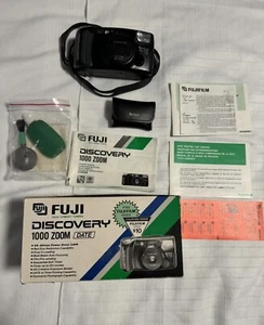 FUJI Discovery 1000 35-80mm Zoom Panorama 35mm Point & Shoot Film Camera -Tested - Picture 1 of 5