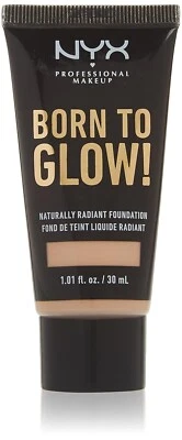 (2 PACK) NYX Born To Glow! Naturally Radiant Foundation PORCELAIN - Image 1 of 4