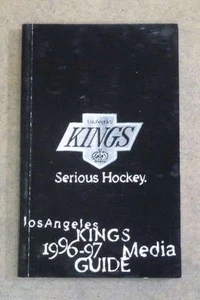 LOS ANGELES KINGS NHL HOCKEY MEDIA GUIDE - 1996 1997 - NEAR MINT - Picture 1 of 1