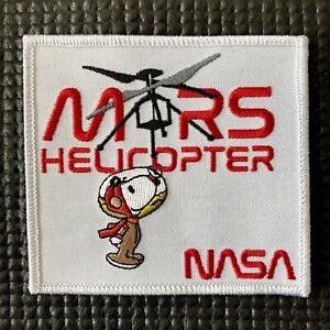 NASA JPL - PERSEVERANCE MARS 2020 HELICOPTER INGENUITY - SPACE PATCH - 3.5”