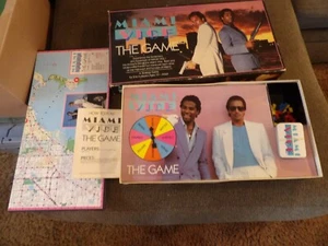 Vintage 1984 Miami Vice The Board Game - Near Complete - needs Die - Picture 1 of 3