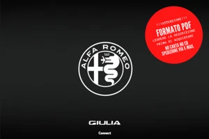 Libretto manuale istruzioni navigatore autoradio PDF Alfa Romeo Giulia Connect - Foto 1 di 7