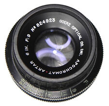  Goerz 6in f9 Apochromat Red Dot Artar Barrel Lens  #824923