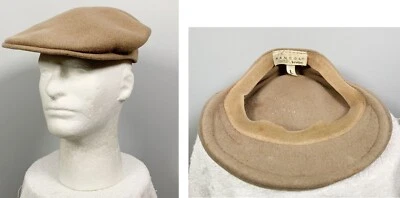 Gorra de Newsboy Kangol Bronceada Para Hombre Grande Hecha en Inglaterra Foto 1 de 4