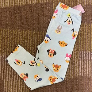 NWT Leggings Disney 100 Fab 5 Mickey Minnie Bambi Simba Sz 5T Monica + Andy - Picture 1 of 6