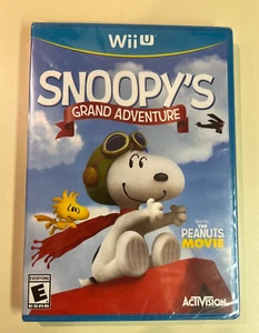 Snoopy's Grand Adventure Nintendo Wii U, Peanuts Charlie Brown Family Game - Picture 1 of 3
