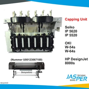 Oki Seiko HP U00123067100 Parkstation Capping Unit W-64s W-54 IP5620 IP5520 8000 - Bild 1 von 1