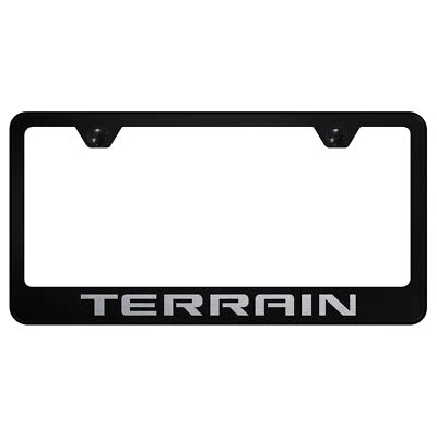 吉姆西地形激光蚀刻标志不锈钢车牌架 — 第 1/2 张图片
