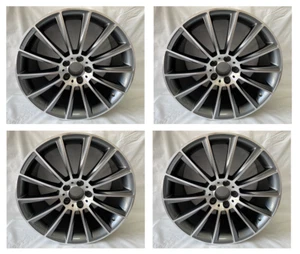 (SET of FOUR) 18" Wheels Rims fits AMG MERCEDES BENZ R320 R350 C320 E400 S550 - Picture 1 of 3
