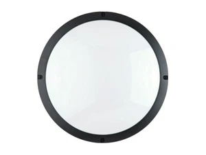 STERLING IP65 4063835 IK10 1477LM 840 BLACK BULKHEAD - Picture 1 of 2