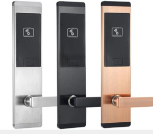 Cerradura de hotel, cerradura electrónica de puerta RFID sistemas de tarjeta inteligente cerradura de puerta para hotel - Imagen 1 de 11
