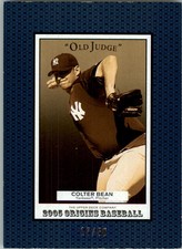 2005 Origins Old Judge Blue #214 Colter Bean YS /50