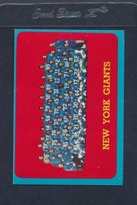 1963 Topps #060 New York Giants Team EX *48 - Picture 1 of 1